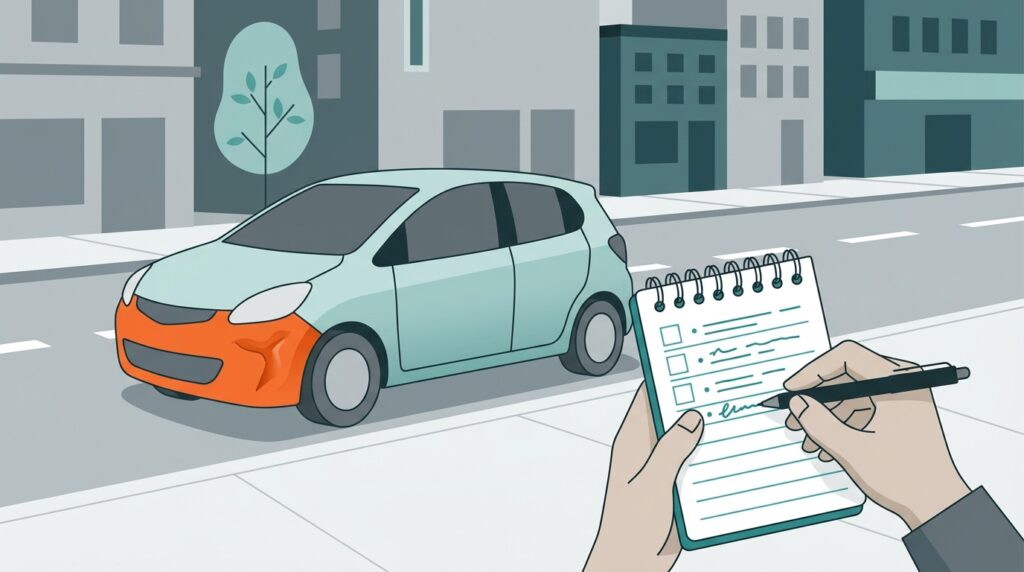 社用車事故の始末書｜物損・自損・追突・対人事故の例文と再発防止策の書き方